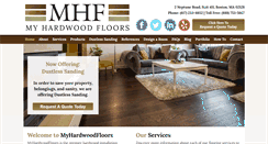 Desktop Screenshot of myhardwoodfloors.com